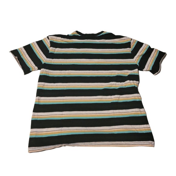 GUESS Originals Dylan Stripe 1981 T-Shirt Size Small Embroidered Retro Look - Picture 2 of 8